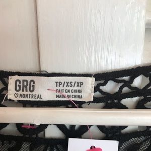 Garage Tops - Garage mesh and lace Top Size XS Garage Tops - Garage mesh and lace Top Size XS